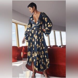 Acler Palms Plisse Handkerchief Midi-Dress size 2
Floral Posy Print